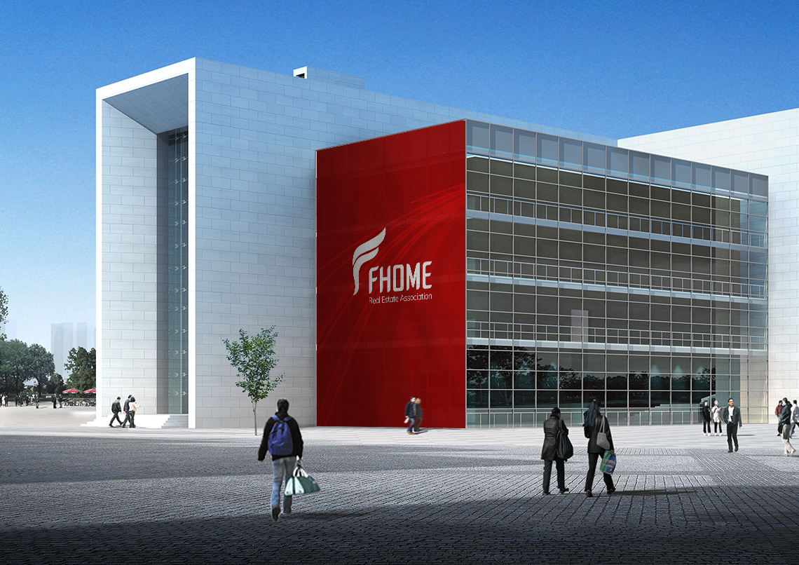 Fhome - Thiết kế logo công ty phân phối các dự án bất động sản Fhome